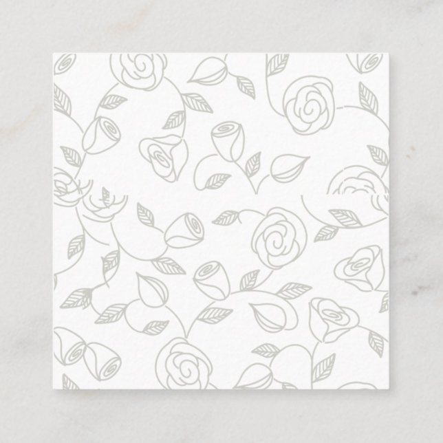 Mighty, 3,5 Zoll x 2,5" Visitenkarte (Rückseite)