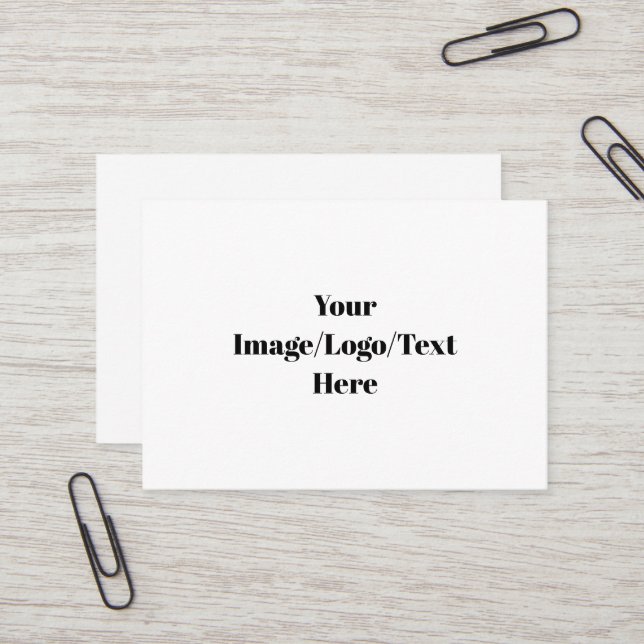 Mighty, 3,5 Zoll x 2,5" Visitenkarte (Vorderseite/Rückseite Beispiel)