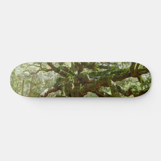 Mighty Angel Oak Skateboard (Horizontal)