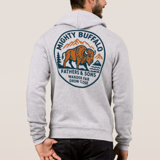 Mighty Buffalo Zipper Pulli