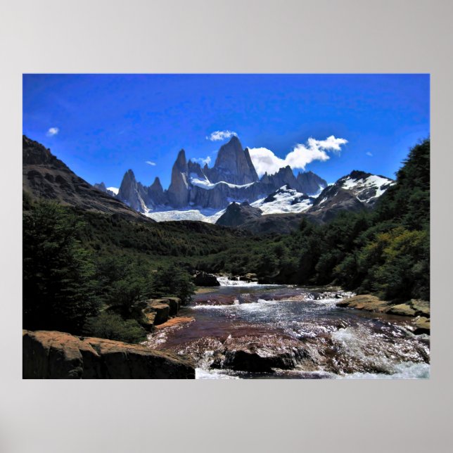 Mighty Cerro Fitz Roy Poster (Vorne)