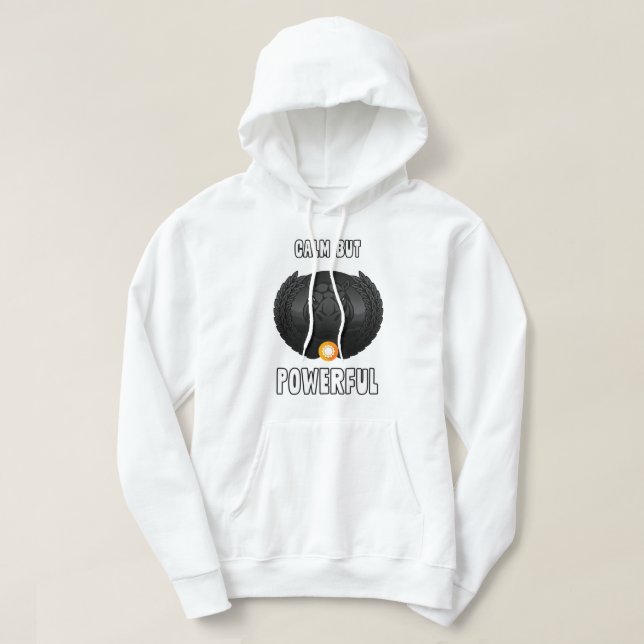 Mighty Hippo Hoodie - African Wildlife, Bold Outdo (Design vorne)