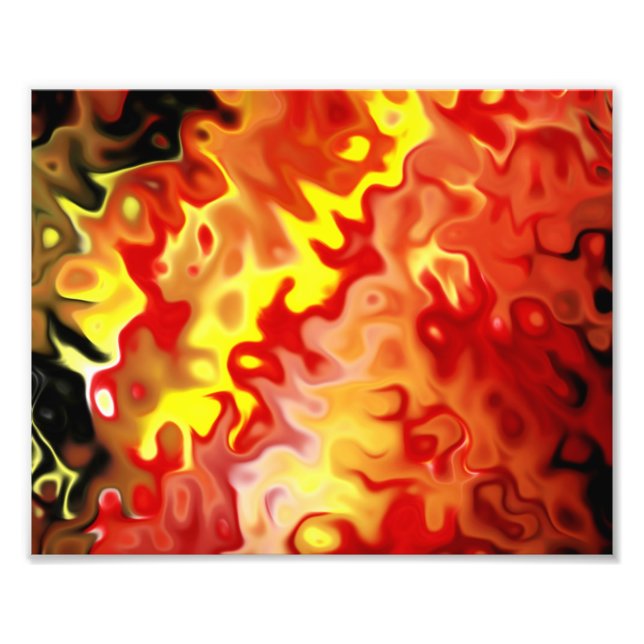 Mighty Humbled: Moderne Kunst Fotodruck (Vorne)