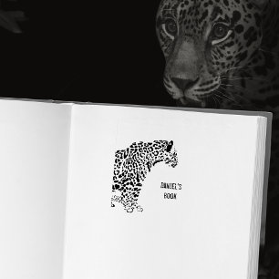 Mighty Jaguar Illustration Gummistempel