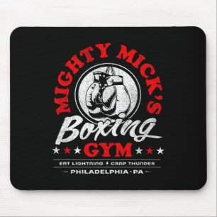Mighty Mick's Boxing Gym Clic 70er Philadelphia Mousepad