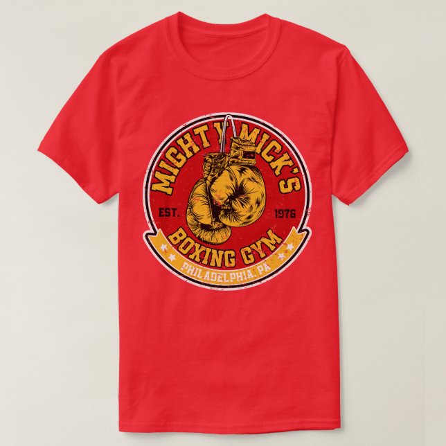 Mighty Micks Boxing Gym T-Shirt (Design vorne)
