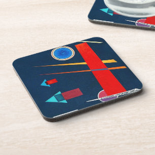 Mighty Red - Kandinsky Getränkeuntersetzer