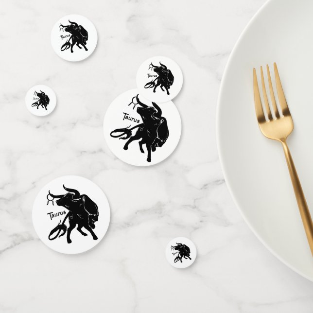 Mighty Taurus The Bull Zodiac Konfetti (Gruppe)