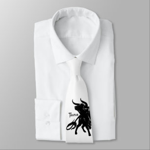 Mighty Taurus The Bull Zodiac Willkommen Krawatte