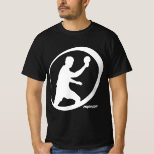 MightySpin Ping Pong T-Shirt Tischtennis Komfort