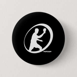 MightySpin Ping Pong T-Shirt Tischtennis Komfort Button