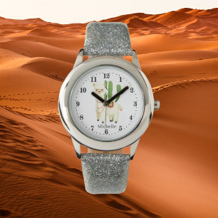 mignon amoureux lama ajouter nom Montre