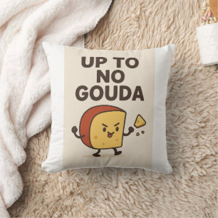 Mignon Coussin Dessin Animé Gouda – Drôle