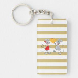 Mignon Drôle Fantaisiste  Souris-Rayures