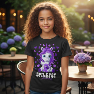 Mignon Enfant T-shirt de Sensibilisation à l'Épile