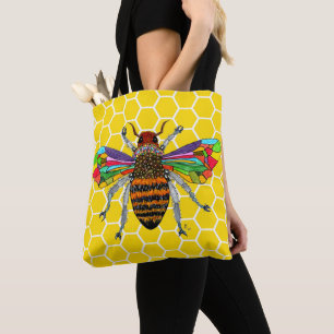 Mignon et coloré gaffez le sac fourre-tout à