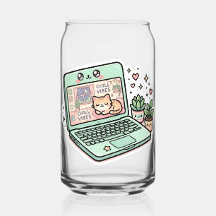 Mignon Kawaii Ambiance Décontractée Autocollant po