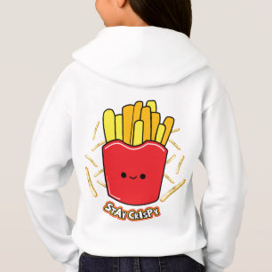 Mignon Kawaii Frites “Restez Croustillantes” T-Shi