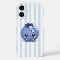 Mignon Kawaii Myrtille sur Coque de Téléphone à Ra