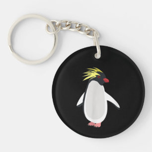 Mignon Manchot Rockhopper Drôle Animal Antarctique