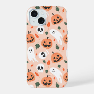 Mignon motif de citrouille et de fantôme