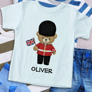 Mignon ours en peluche de la garde royale