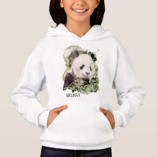 mignon panda ours ajouter nom filles Sweat - shirt