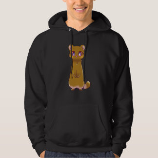Mignon sweat à capuche furet