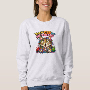 Mignon Sweatshirt Kawaii Chat Chaton
