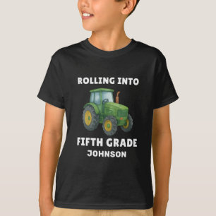 Mignon T-shirt de rentrée scolaire pour la cinquiè
