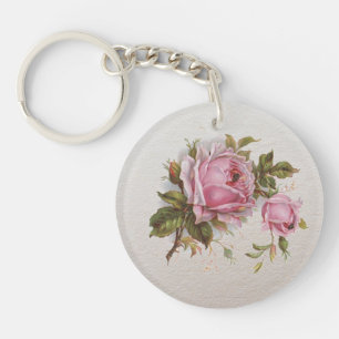 Mignon vintage Girly rose élégant s'est levé