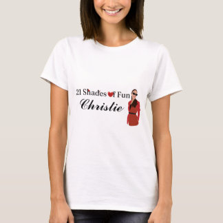 Mignonne 21 nuances de amusant Tshirt d'anniversai
