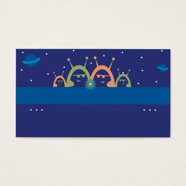 mignonne alien famille d'espace planètes callin pe (Devant)