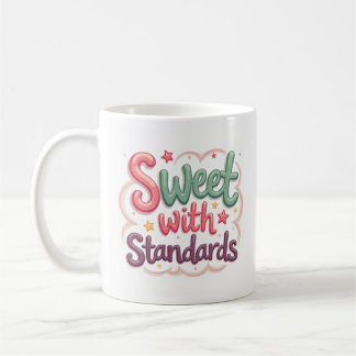 Mignonne avec des standards Tasse Sassy
