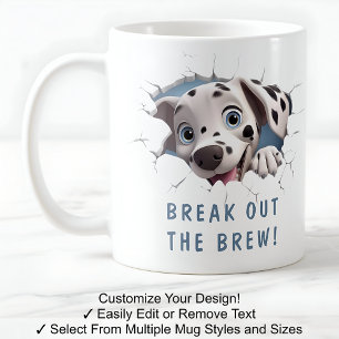 Mignonne Chien Dans Une Mug ! Nouveauté pour Amour