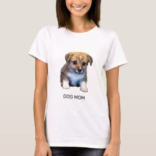 Mignonne Corgi Chien Chien Chien Maman T-shirt