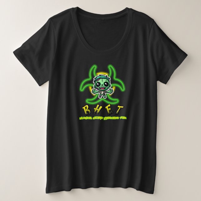 Mignonne, drôle de tee zombie (Design devant)