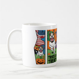 Mignonne et drôle Mug d'Halloween avec chien