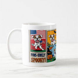 Mignonne et drôle Mug d'Halloween avec chien