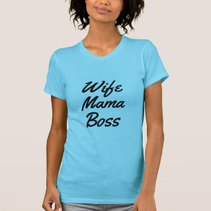 mignonne femme maman patron t-shirt mère's jour ca