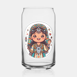 Mignonne femme marocaine amazighe Kawaii avec Sti