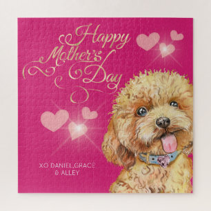 Mignonne Fête des Mères Puzzle