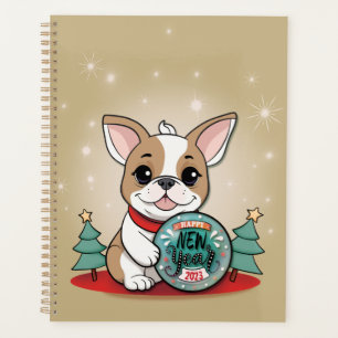 Mignonne French Bulldog Drôle Bonne année