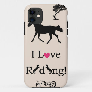 Mignonne J'Aime Faire Le Tour ! Coque équestre iPh