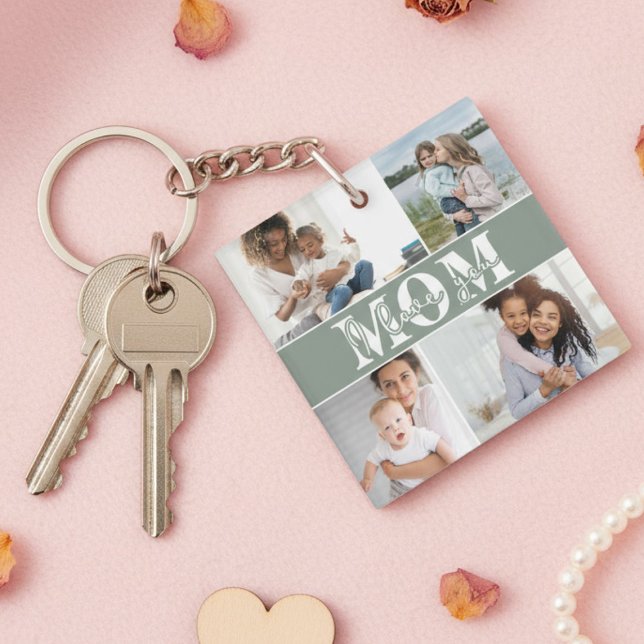 Mignonne JE T'AIME MOM Fête des Mères Photo (Créateur téléchargé)