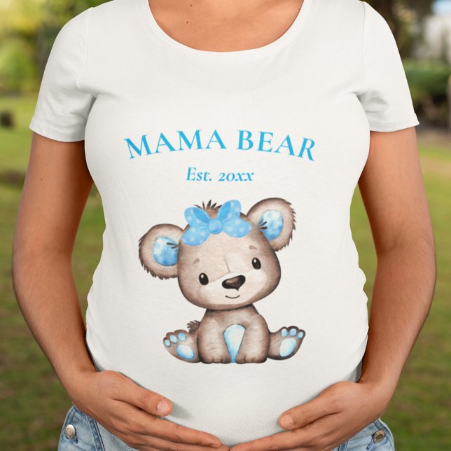 Mignonne Mama Bear Date de Baby shower (Créateur téléchargé)