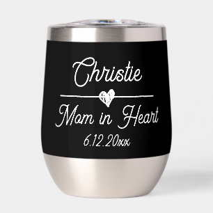 Mignonne maman personnalisée dans le coeur