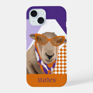 Mignonne Mouton Avec Lunettes