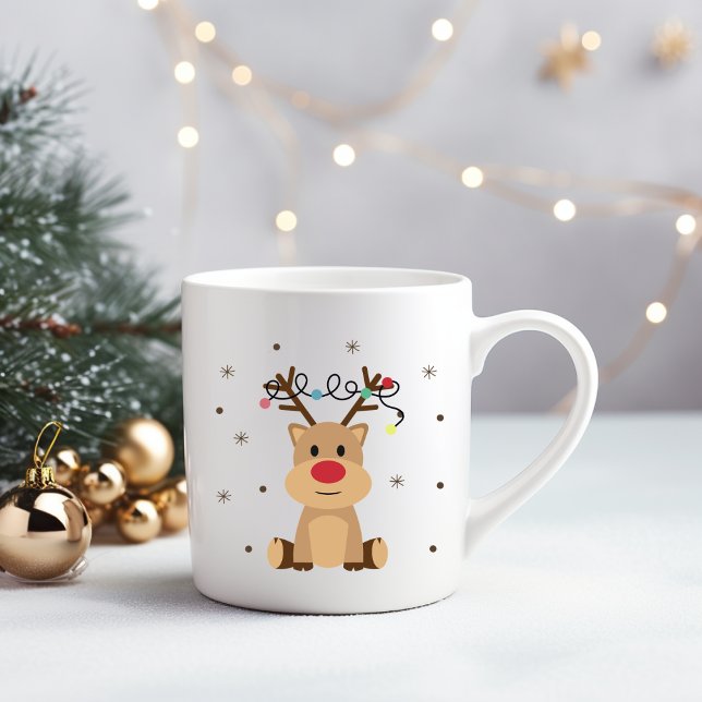 Mignonne Mug de rennes de Noël (Créateur téléchargé)