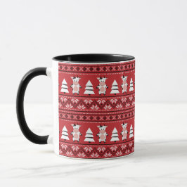 Mignonne Mug de vache de Noël